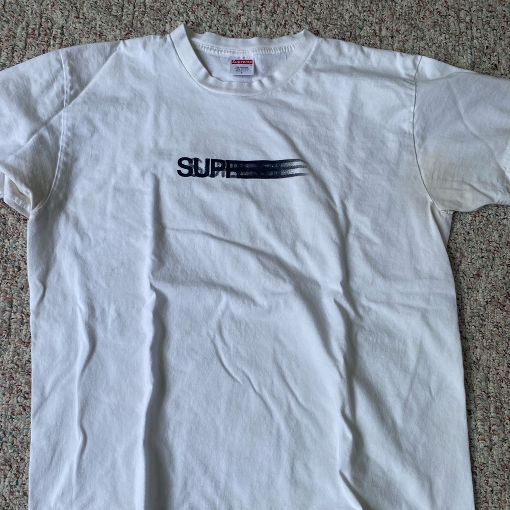 Supreme motion box logo tee